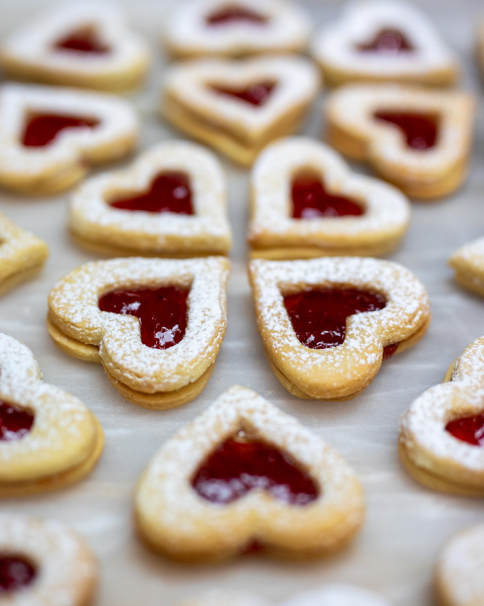 Corações de Geleia